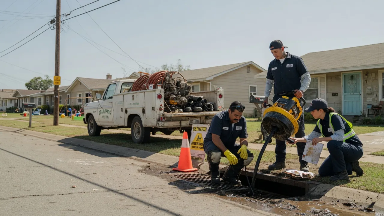 Drain Cleaning in Sandia, TX near me